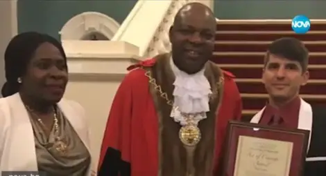 Българин с отличие за храброст във Великобритания (ВИДЕО)