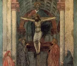 &bdquo;Светата Троица&ldquo; (1428) - фреска, Санта Мария Новела, Флоренция