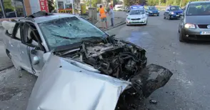 Преследване с клаксони и присветване завърши с ромски бой на Дунав мост