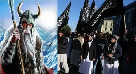 Паника в Осло: Ислямистки патрул с развято знаме на ИД тръгна по улиците да гони неверниците