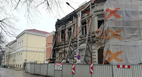 Мантовата къща се превръща в четириетажен жилищен комплекс