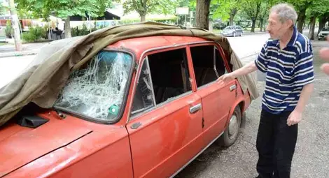 Пиян потроши жигули за удоволствие