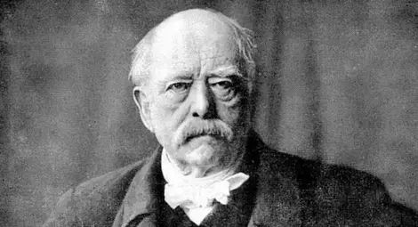 Железният канцлер - железен и на масата