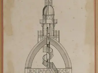 Върхът на Айфеловата кула.
