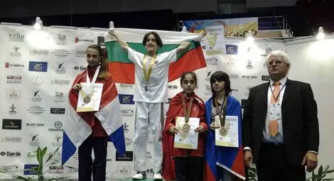 Злато за българското таекуондо &ndash; WTF на Европейското в Румъния