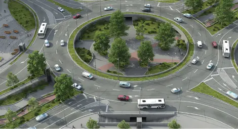 Започва реконструкцията на кръговото кръстовище на бул. &bdquo;Цар Освободител&rdquo; и бул. &bdquo;Липник&rdquo; в град Русе