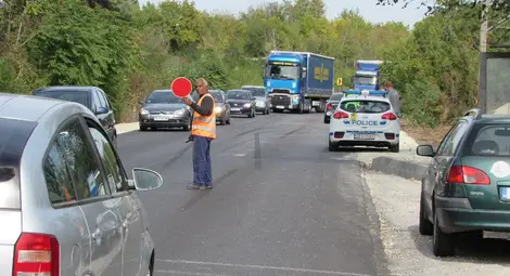 Две верижни катострофи за два дни заради ремонт на пътя Русе-Бяла
