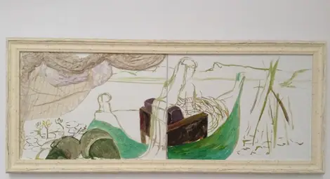 Четиригодишна Ирена Парашкевова  получава от майка си първия молив