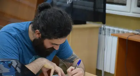 Петър Ванев представи книгата си за прехода по Апалачката пътека