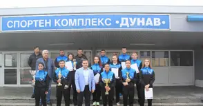 Златни значки от кмета за звездите на боксов клуб „Русе“