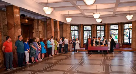 Окръжният съд в Русе откри новата съдебна година с водосвет /галерия/