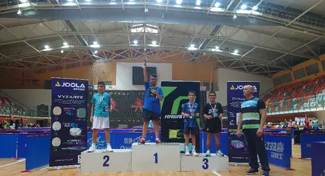 Владимир Райков от "Дунав"-Русе с бронз на "АНДРО Кидс"