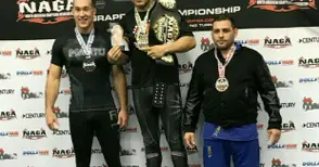 Младен Рашков с европейско злато и бронз в граплинга