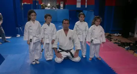 Изпит за степен при каратеките на &bdquo;Динамик&ldquo;