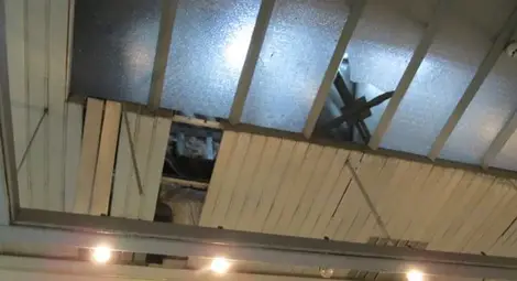 Съседи срутиха част от покрива  на Художествената галерия