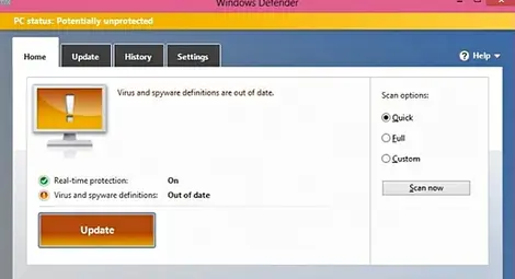 Windows 10 ще има само базова защита от вируси