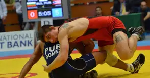 Борислав Новачков финалист на европейското по борба