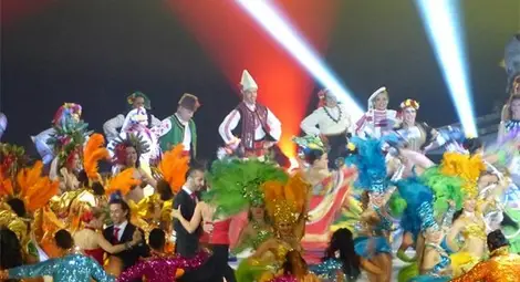 Български народни хора на откриването на Пан-Американските игри в Торонто