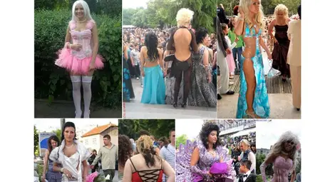 В Македония: Кич и голотия - ето ги българските абитуриентки! 