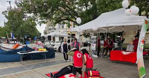 Демонстрации и награди на Международния ден на Червения кръст и Червения полумесец в Русе