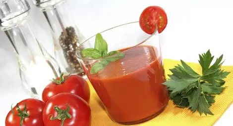 Доматеният сок помага за отслабване