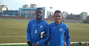 Сенегалец и бразилец тренираха за първи път с „Дунав“ в Русе
