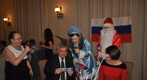 Руснаците отбелязаха Нова година в Русе /галерия/