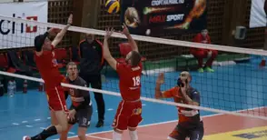 Волейболистите загубиха, но играха като равни с ЦСКА