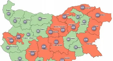 2.5 пъти повече заразени с коронавирус за денонощие
