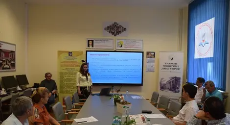 Чуждестранен преподавател от Казахстан защити успешно докторска дисертация в Русенския университет