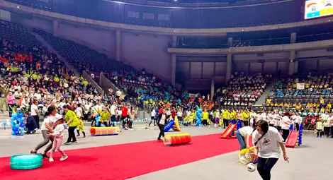 Спортен празник на детските градини в Русе събра над 500 малки участници