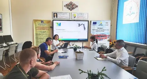 Представители на Тайванската компания TECHMAN ROBOT и ЕХНАТОН България посетиха Русенския университет