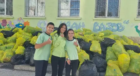 Почти 4 тона рециклируеми отпадъци събраха екошампионите в община Русе