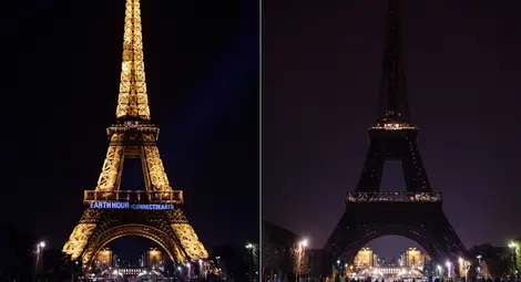 Айфеловата кула угасна в чест на убитите журналисти по света