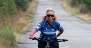 81-годишната проф. Момчилова трета поредна година изминава 700-те километра на „Дунав Ултра“