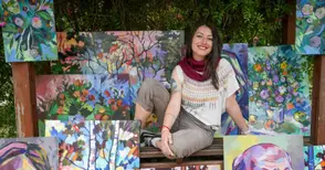 Художничката Ема Йорданова: В университета в Ковънтри научих много неща, но усетих, че е време да се прибера