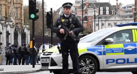 Нападател наръга полицай пред британския парламент