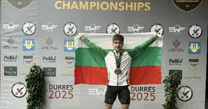 Сребро за щангиста Дениз Данев на европейското за младежи