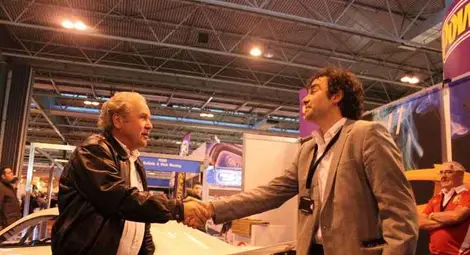 Белият грях на Росен Даскалов блесна на автошоу в Бирмингам