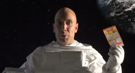 Захари Бахаров на Луната