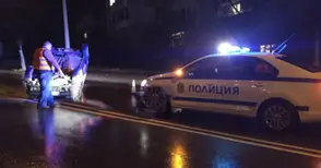 Малък опит и висока скорост обърнаха кола по таван в „Дружба“