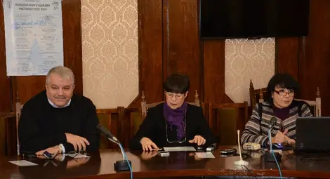 Русенската елха грейва  в светлини в понеделник