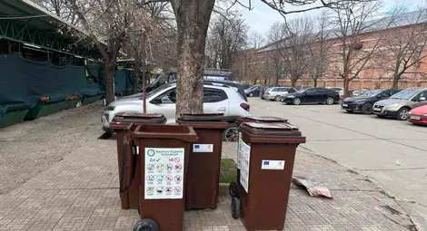 Кафяви контейнери ще съберат разделно хранителни и биоотпадъци
