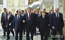 Преговорите на четворката в Минск приключиха