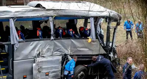 Катастрофа с автобус с руски и украински юноши в Белгия /галерия + подробности/ Катастрофа с автобус с руски и украински юноши в Белгия /галерия + подробности/