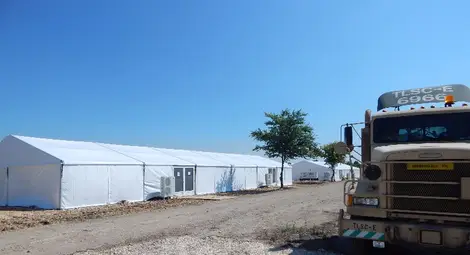 Лагерът край Николово вече е оборудван и чака чуждестранните военни. Снимка: Архив „Утро“ Лагерът край Николово вече е оборудван и чака чуждестранните военни. Снимка: Архив „Утро“