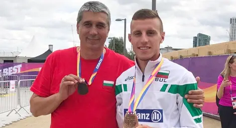 Световният номер 1 в атлетиката Хрис Стоянов с награда от &bdquo;Енчо Керязов&ldquo;