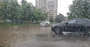 За час и половина в Русе се изля дъжд колкото за месец