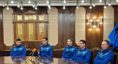 Кметът Пенчо Милков награди волейболните шампиони на &bdquo;Дунав&ldquo; &ndash; Русе