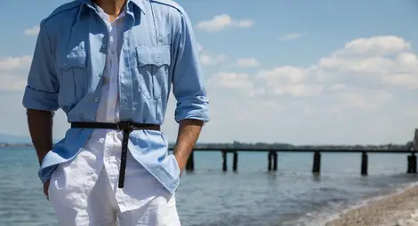 Сини мокасини и бели панталони &ndash; класически морски стил